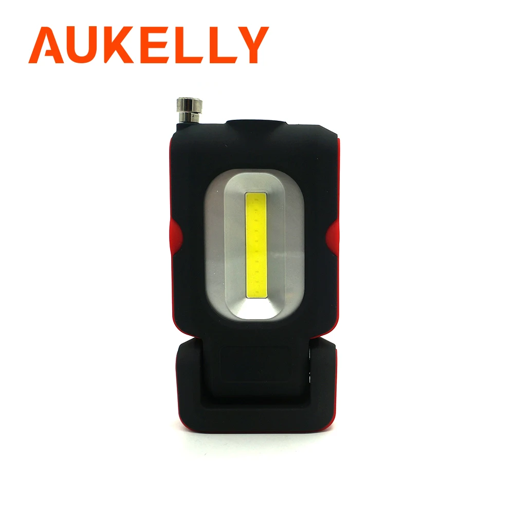 Aukelly USB Перезаряжаемый светодиодный рабочий светильник Магнитная подставка с