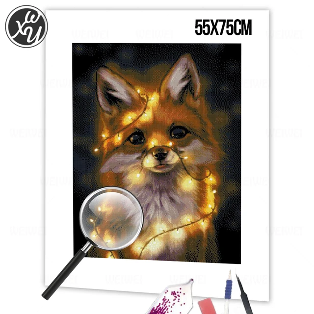 5D Diamond Painting Fox Kits for Adults 2