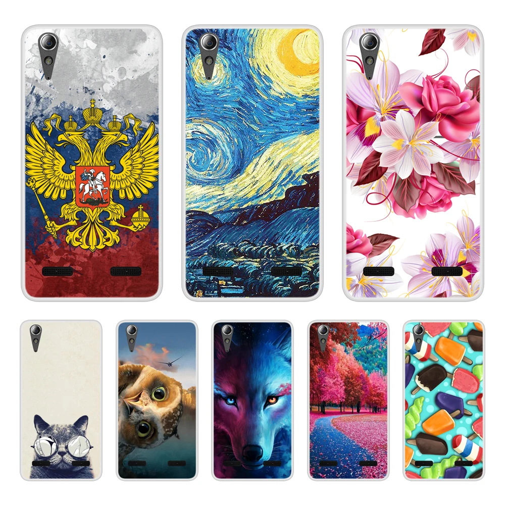 Case for Lenovo K3 Soft Silicone TPU Cool Patterned Printing Phone Cover Cases In Stock |