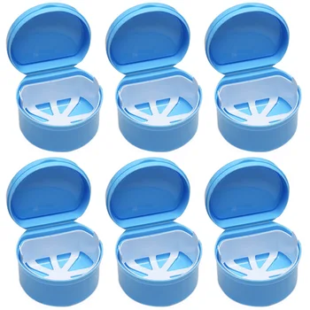 

Denture Bath Case Dental False Teeth Storage Box with Hanging Net Container 2020 PLLP