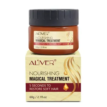

Magical Hair Treatment Mask 5 Seconds Repairs Damage Restore Soft Hairs 60ml 667D