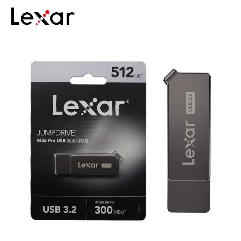 100% Оригинальный Lexar JUMPDRIVE M36 Pro USB флеш-накопитель 1 ТБ высокоскоростной 250 МБ/с.