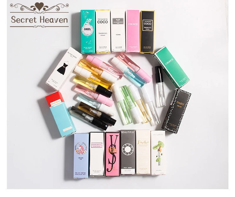 

3ml Perfume Women Men Parfum Deodorant Fragrance Atomizer Body Spay Elegant Ladies Female Male Flower Flirting Perfume 3ML