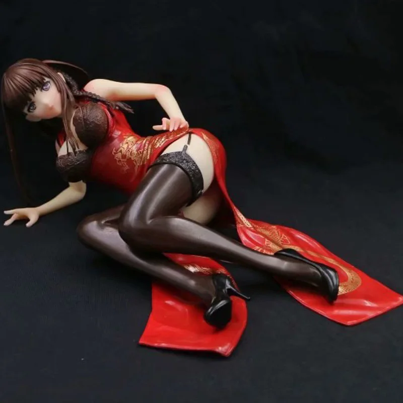 FROG TONY T2 ART GIRLS cheongsam Soft chest sexy girl action figure toy  (12)