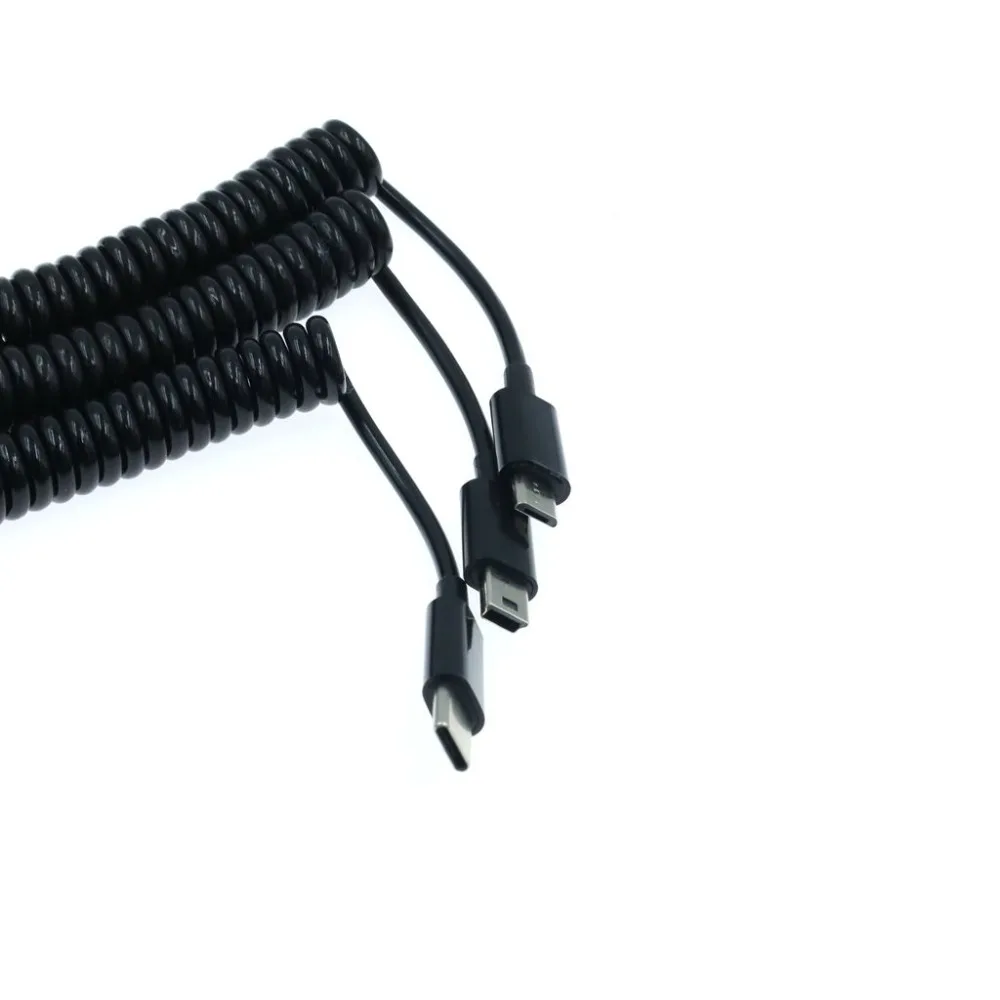 Retractable Fast Charge USB Cable for Mobile Phones and Power Banks - Micro, Mini, Type-C (1m/3m) Description Image.This Product Can Be Found With The Tag Names Computer Cables Connecting, Computer Peripherals, PC Hardware Cables Adapters, Spring usb