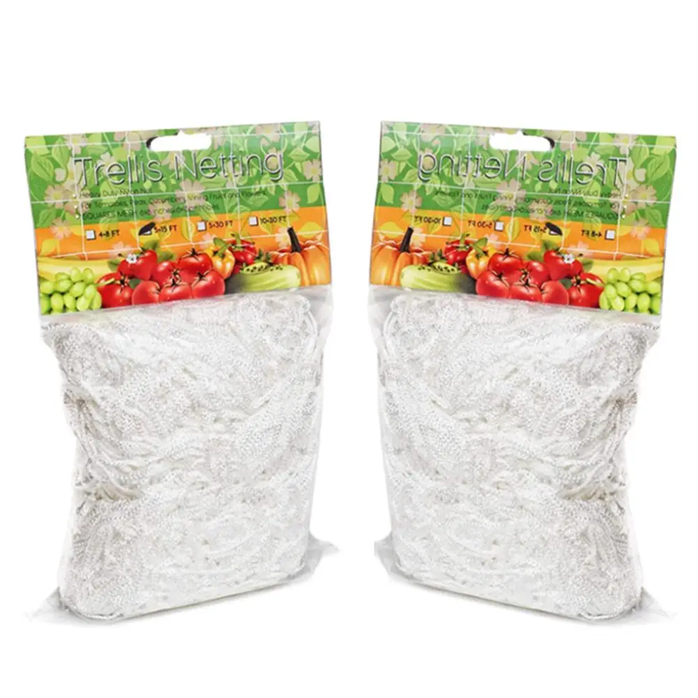 

1.67x5m/10m Plant Climbing Net Mesh Polyester Net Flower Cucumber Plants Landing Net Frame Support Mesh Vine Trellis Netting