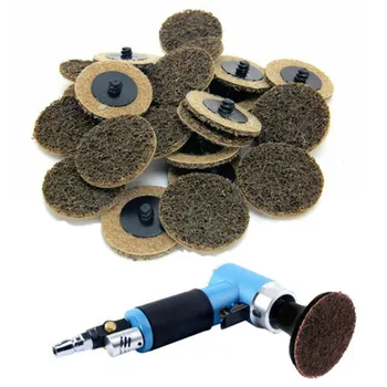

25Pc Sanding Discs 2Inch Coarse Grit Cleaning Conditioning Roll Lock Surface 2020 Hot Sale Tool Sanding Disc