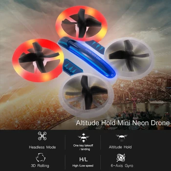 

Mini Electric RC Drone Quadcopter One Key Return RC Helicopter Quadcopter Mini Dron Best Toys For Kids Remote Controller Toys