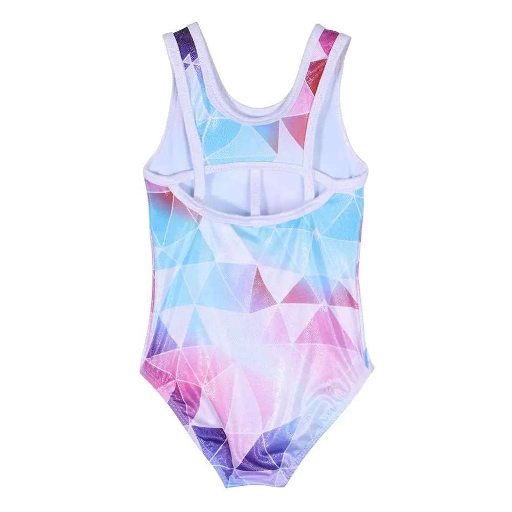 BAOHULU Toddler Gymnastics Leotards for Girls 3-14 Yrs 3D Pattern Teens Tank Ballet Dance Costume Child Kids Gymnastic Bodysuit