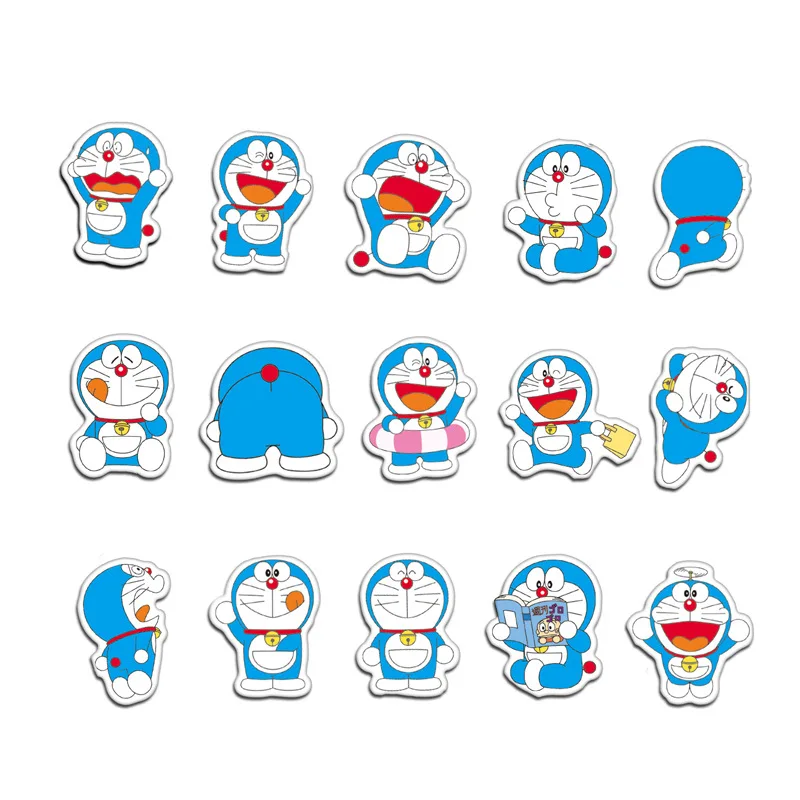 Doraemon мультяшная девушка наклейка s Скрапбукинг чемодан скейтборд Ноутбук наклейка s Упаковка игрушка для детей граффити аниме наклейка ребенок