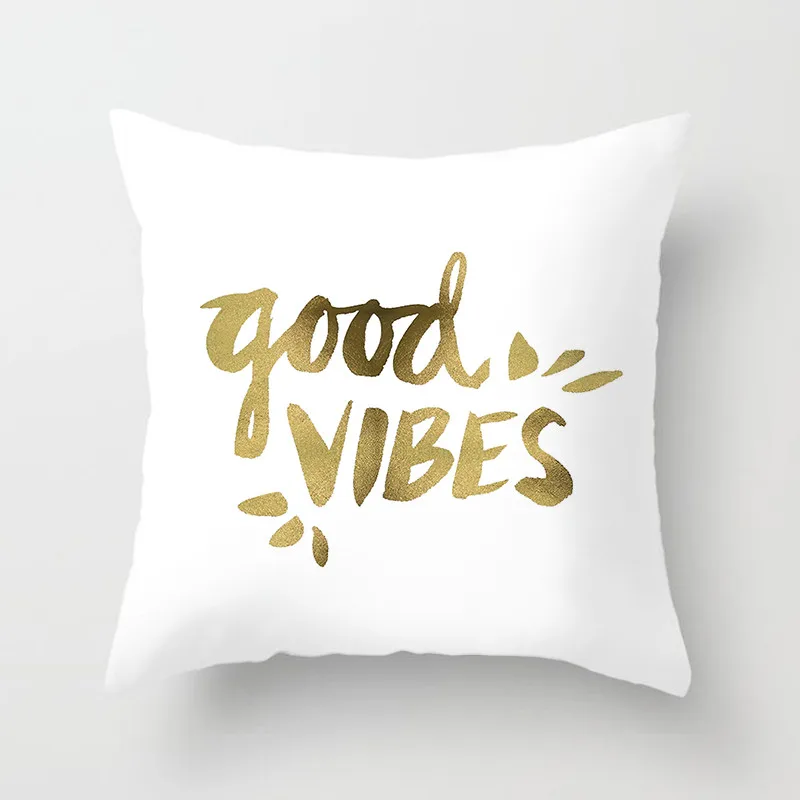 

Fuwatacchi Mermaid Big Lips Letter Pillow Cover Stamping Cushion Cover For Decor Home Sofa Chair Decorative White Pillowcase