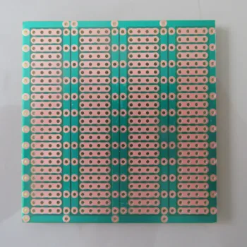 

5pcs 6.3x6.1cm Fiberglass 4er joint hole circuit board stripboard veroboard pcb Platine breadboard experiment Prototype paper