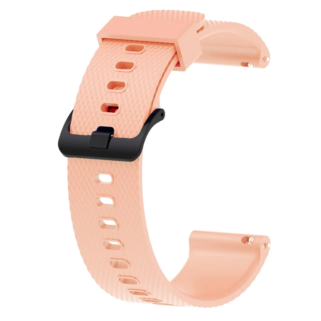 20mm Watch Strap for Garmin Vivoactive 3 Colorful  Silicone Wrist Band Bracelet Strap for Vivomove HR Replacement Watchband