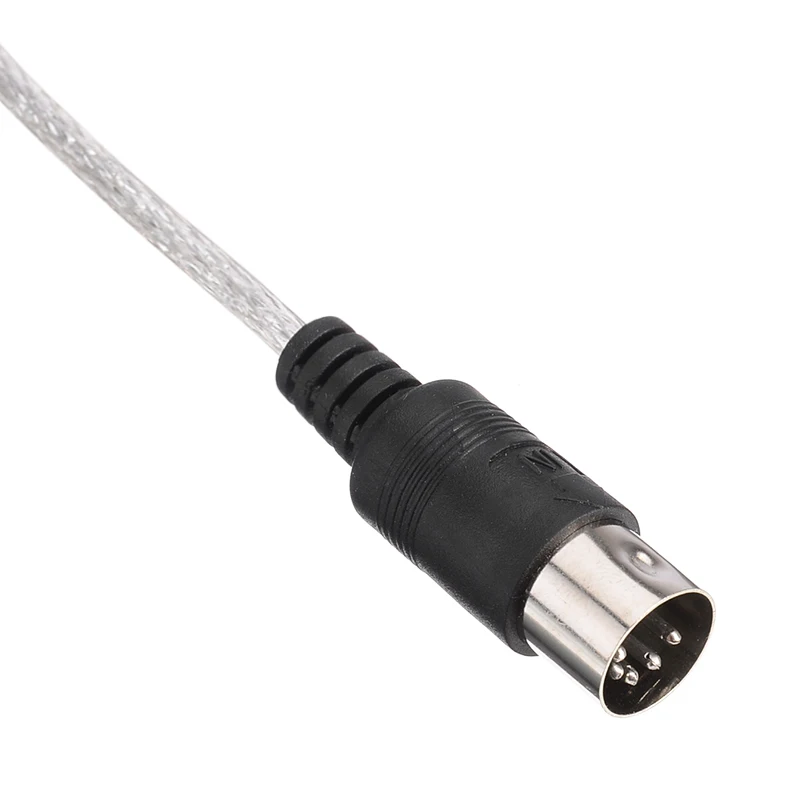 1,8 м MIDI интерфейс к USB кабель конвертер соединитель ПК к синтезатору музыкальная клавиатура кабель адаптер для домашней музыкальной студии