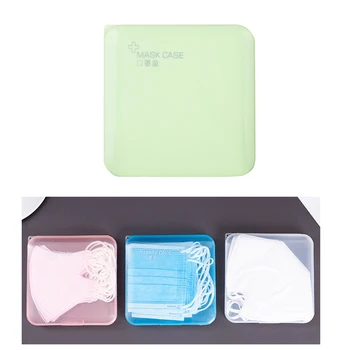 

3Pcs Portable Mask Case Wholesale Household Moisture-Proof Mask Box Dustproof Storage Mask Container Organizer Holder Waterproof