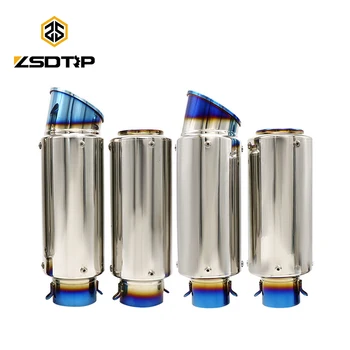 

ZSDTRP 51mm/60mm Motorcycle SC Exhaust Muffler for SC-project Exhaust Pipe for R6 GSXR1000 R25 MT07 CBR1000 cb650f gsxr250