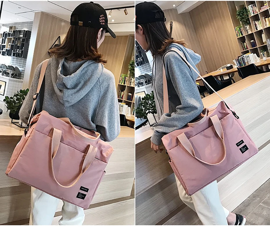 Sport Bag Gym Fitness Yoga Bag Waterproof Nylon Travel Handbags Women the Shoulder Sac De Sport Luggage Duffle14