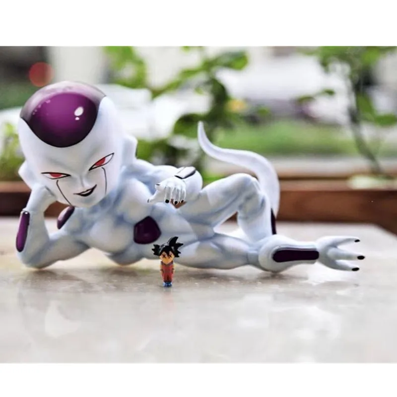 Anime Dragon Ball Z Lying Won Series Frieza GK Resin Sculpture Action Figure Collection Model Toy X3248