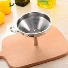 

Wine Rape Oil Funnel Oil Raise 304 Stainless Steel Wine Hanger Home Kitchen Packing Wine Beater Wine Leak Filter