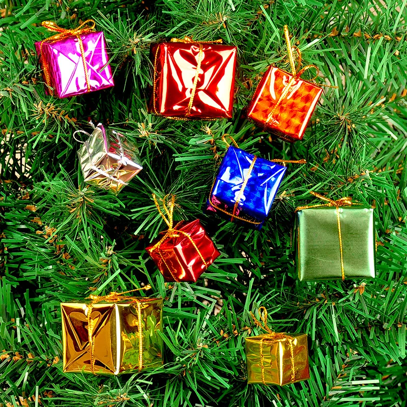 Рождественская пена красочный подарочный пакет украшение необычная Рождественская елка кулон орнамент Рождественская вечеринка украшение для дома