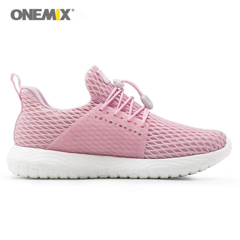 Женские кроссовки для бега ONEMIX красивые спортивные лоферы сетчатые дизайнерские