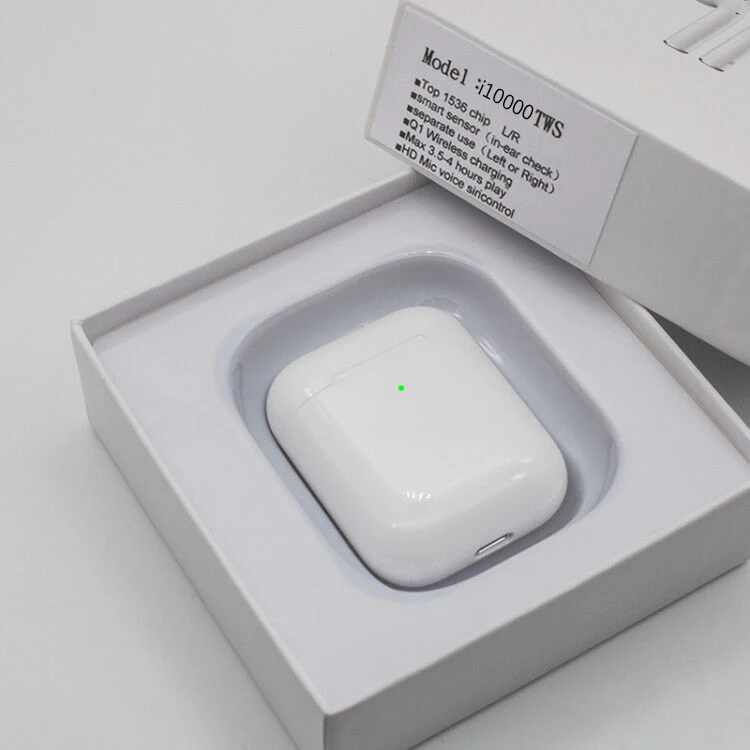 i10000-TWS-8 I10000, TWS, с 1:1, всплывающие, Беспроводная зарядка, bluetooth-гарнитура, смарт-сенсор, всплывающие спортивные наушники, Bluetooth 5,0, беспроводные наушники - Цвет: i10000-TWS-8