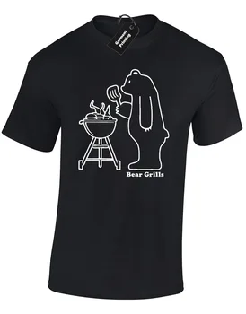 

BEAR GRILLS MENS T SHIRT BIG SIZES S-5XL FUNNY COOL NEW QUALITY DESIGN PREMIUM