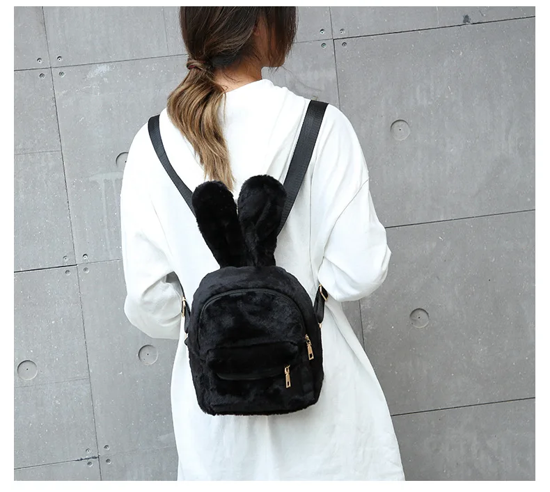 Kawaii Bunny Ears Korean Style Backpack