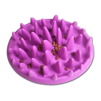 

Travel Jungle Bowl 1 Pc Dog Slow Feeder Bowl Comedero Perro Pet Dog Bowl Feeder Portable Silicone