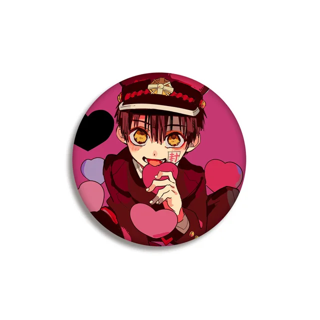 Toilet Bound Hanako Kun Anime Badges on a Backpack NENE Anime Icons Pins Badge Decoration Brooches Metal Badges For Clothes DIY 15