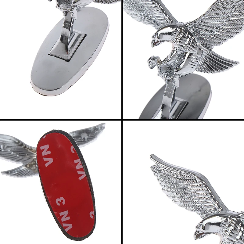 Car Front Cover Chrome Hood Ornament Badge 3D Emblem Angel Eagle For Auto | Автомобили и мотоциклы