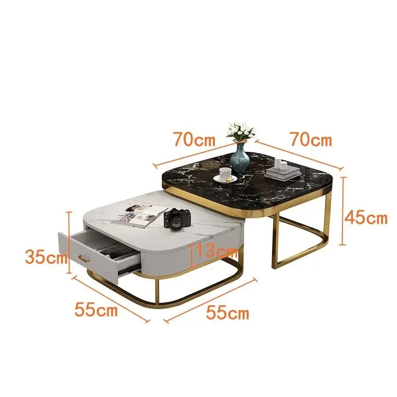 Double Head Two in One Marble Center Table 3 Double Head Two in One Marble Center Table 3