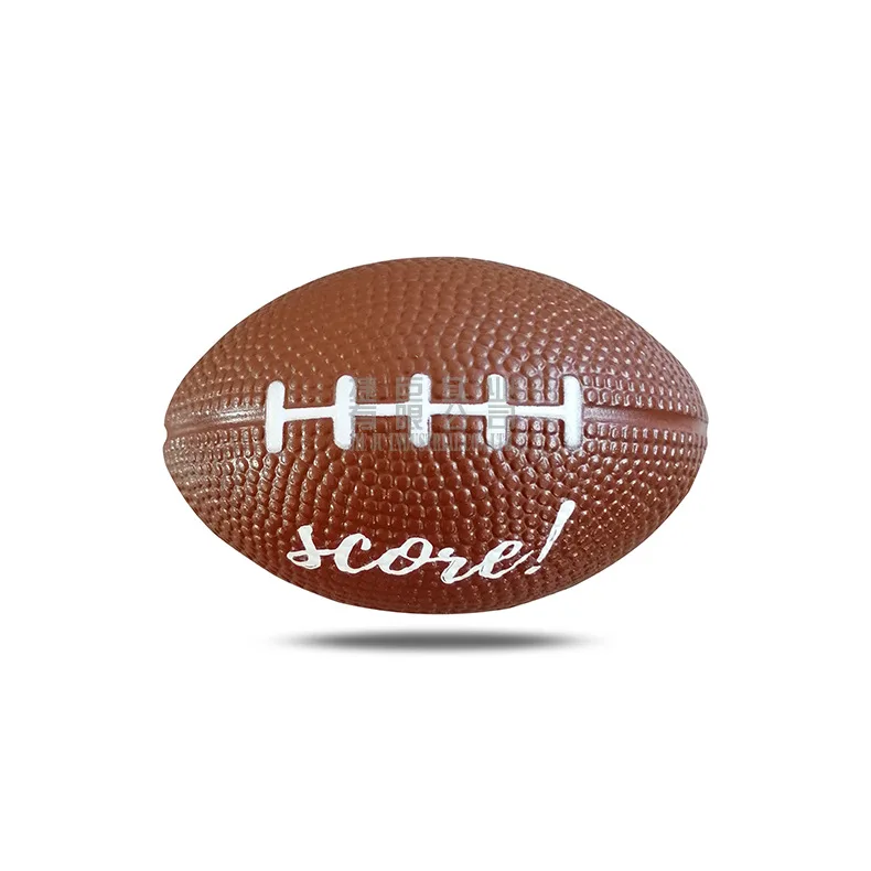 Полиуретановый ПУ Пенящийся американский стиль для подростков регби Спорт на открытом воздухе мяч для снятия стресса