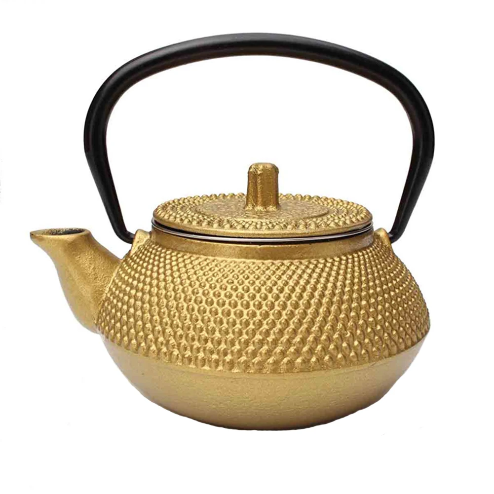 

Long Mouth Teaware Strainer Accessories Cast Iron Tetsubin 300ml Kettle Teapot Coffee Japanese Style Durable Household Portable