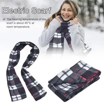

2019 New Arrival Winter Electric Heated Womens Ladies Scarf Shawl Warming Neck Portable USB Soft Outdoor