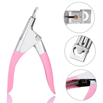 

Professional Nail Art Clipper Type U One Word False Tips Edge Cutter Nail Clipper Toe Nail File Foot Care Pedicure Nail Art Tool