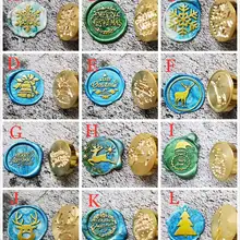 Рождественский воск печать индивидуальный восковой штамп рождественское приглашение уплотнение воск штамп рождественские штампы восковая печать Рождественский подарок