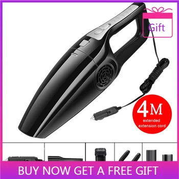 

12V Car Handheld Mini Vacuum Cleaner 120W 3600mbar for Car Wet and Dry Dual-use Cleanliness and Hygiene