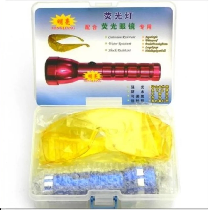 

Leak Detector Car Household Air Conditioning Neon Tools Aluminum Flashlight Refrigerant Lamp
