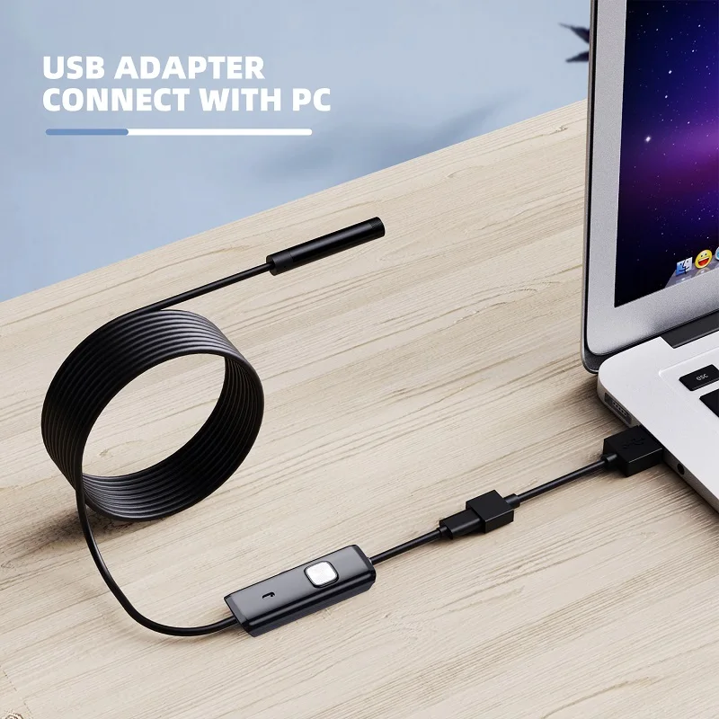 Android Endoscope Camera Mini Lens 3in1 TYPE-C OTG Micro USB Waterproof Car Inspection Borescope For Samsung Huawei endoscope camera mini camera