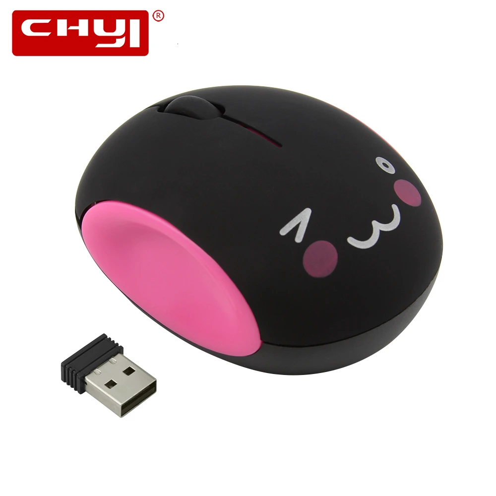 Chyi  Cute Cartoon Mini Wireless Mouse Rechargeable Usb Silent Optical  Mice Kid's Small Hand Gaming Mouse Child Gift For Pc - Mouse - AliExpress