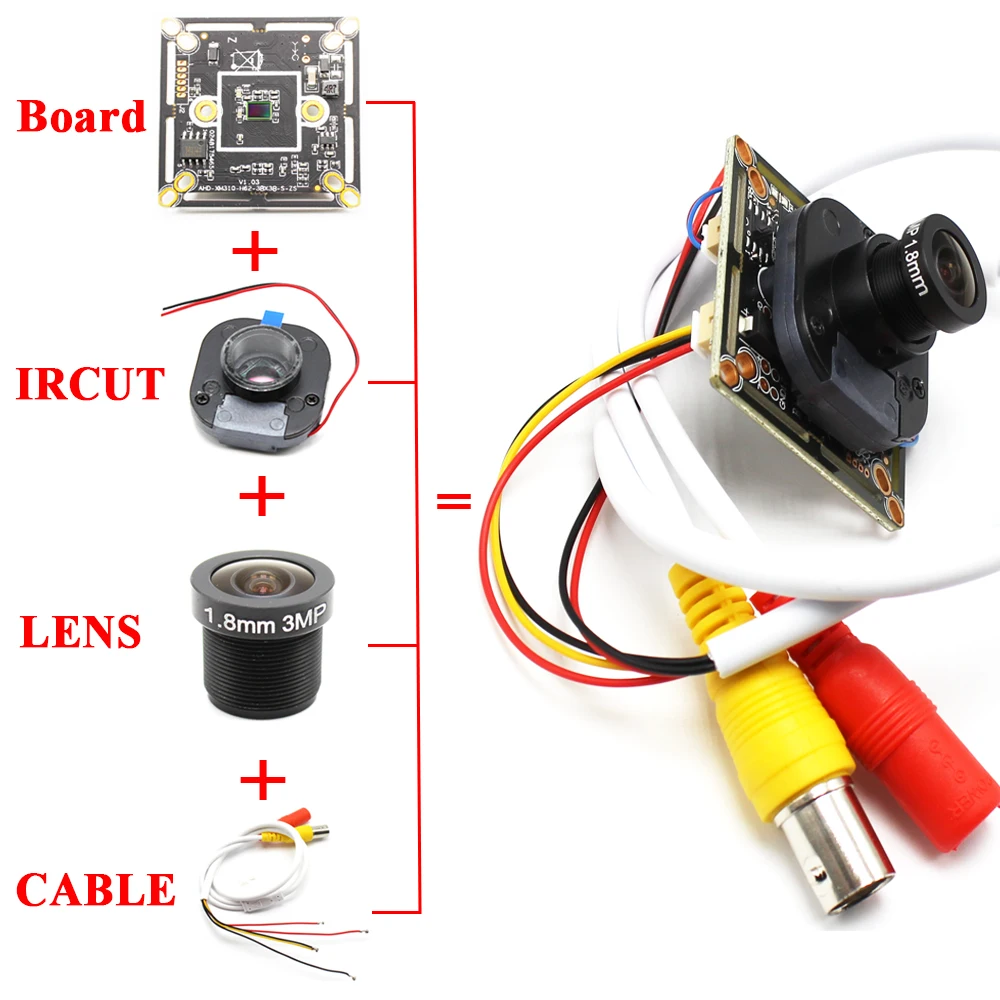 Мини камера видеонаблюдения AHWVSE 2 8 мм CMOS 720 ТВЛ МП|mini security camera|2mp camerasecurity camera |