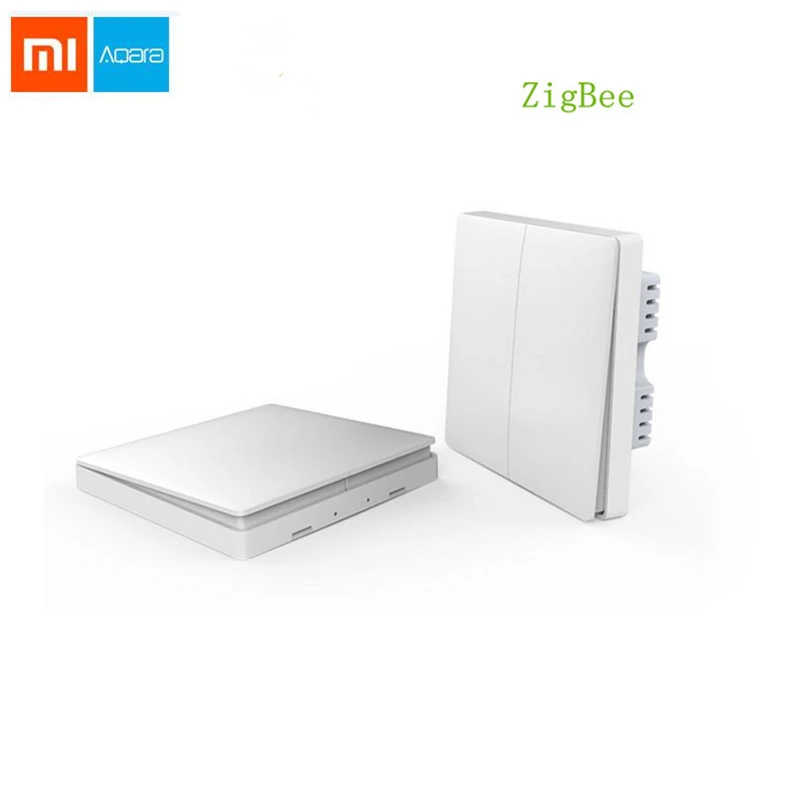 Умный домашний светильник Xiaomi Aqara Mijia с одной проволокой ZigBee, беспроводной ключ, настенный выключатель через приложение для смартфона