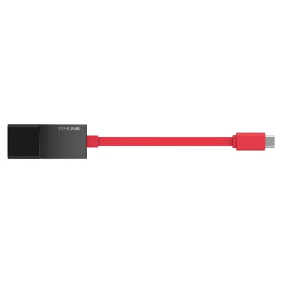 Tp link Тип с разъемами типа C и 100M Ethernet адаптер TL UF410 (красный) usb ethernet хаб rj45
