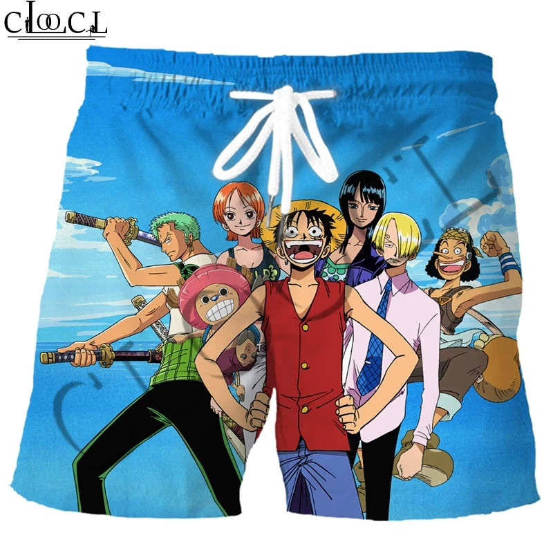 CLOOCL японский аниме One Piece 3D принт Мужская мода Harajuku спортивные шорты хип хоп