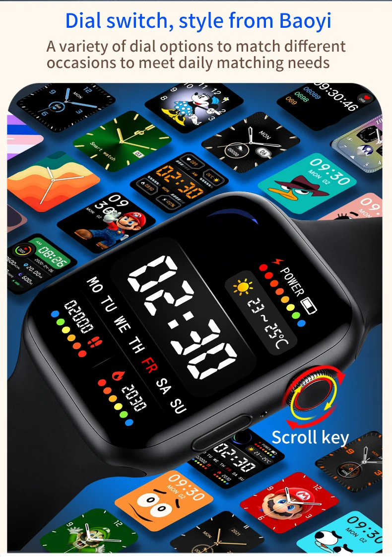 M36 plus max Smart watch 1.82inch QR Code Full Screen Touch BT Call Wireless charging SPORT WATCH MAN Pk HW22 pro max M26 plus