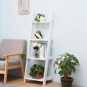 

European style childrenundefineds combination bookshelf against wall landing solid wood study furniture new living room rack