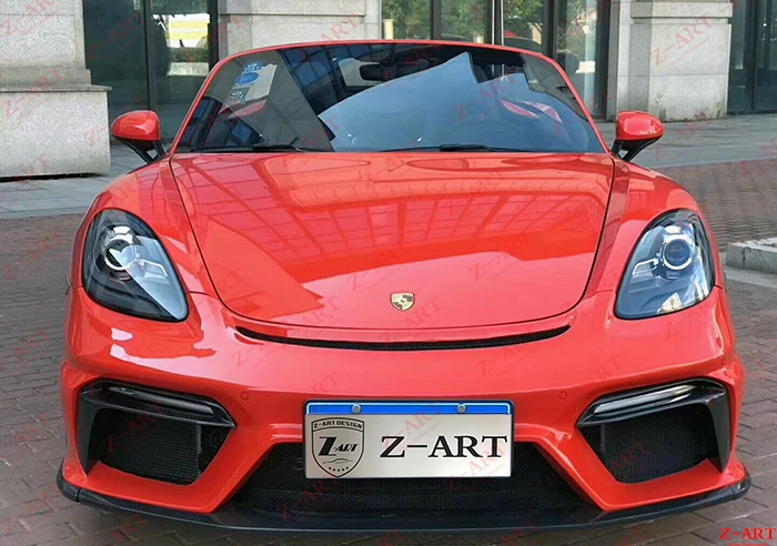 Z-ART, GT обвес для Porsche 718 Boxster Cayman-, тюнинг обвес для Porsche 718, модифицированный обвес, комплект для стайлинга автомобилей