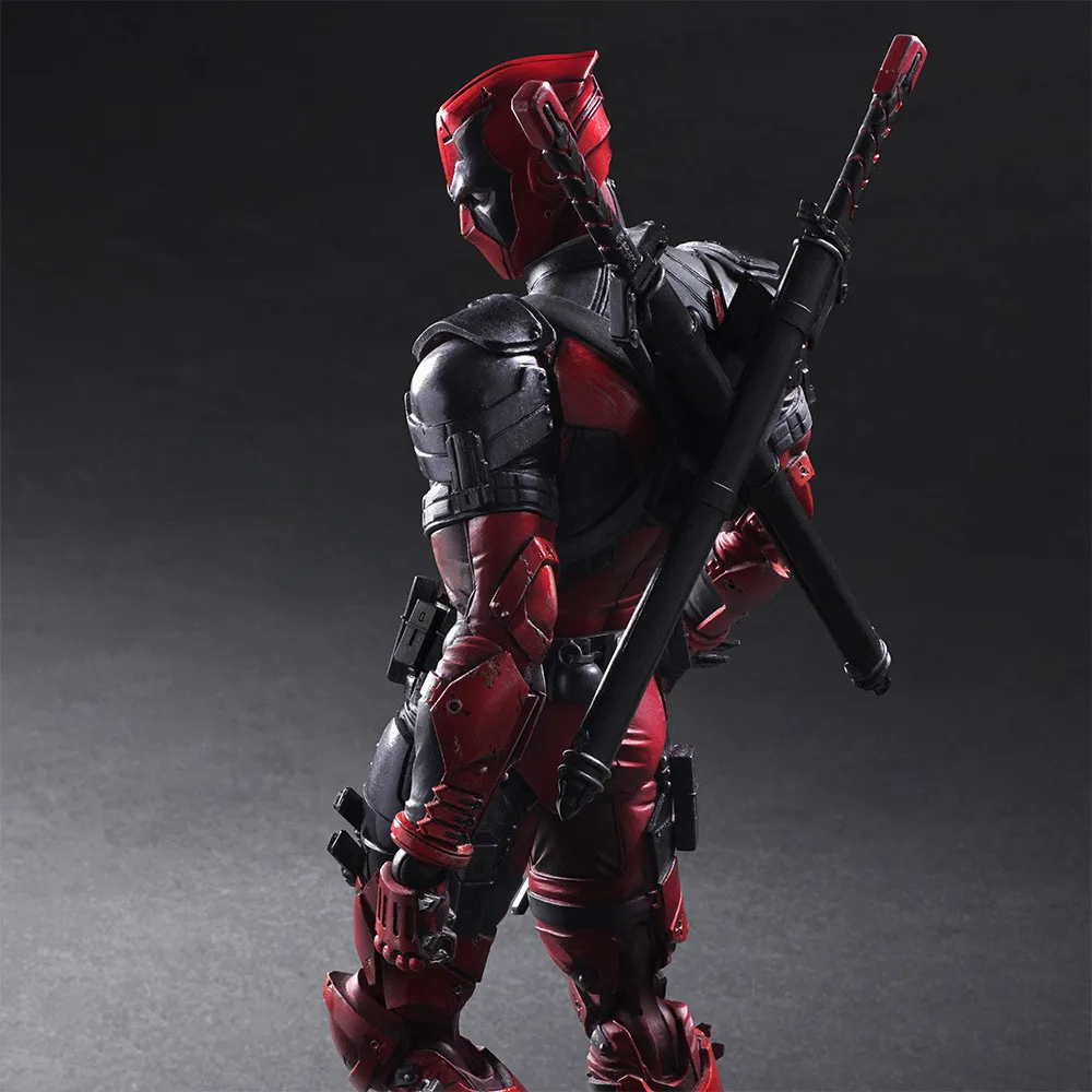 Play Arts Marvel супер герой Дэдпул фигурка PA игрушки 1" 25 см