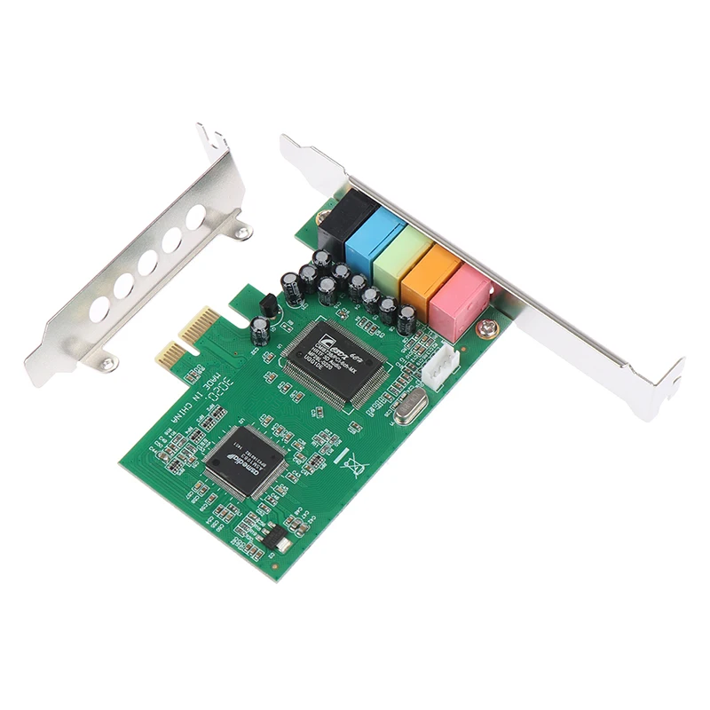 Новый PCI Express PCI-E 5 1 Ch 6 каналов аудио цифровой звуковой карты Поддержка WIN7 |